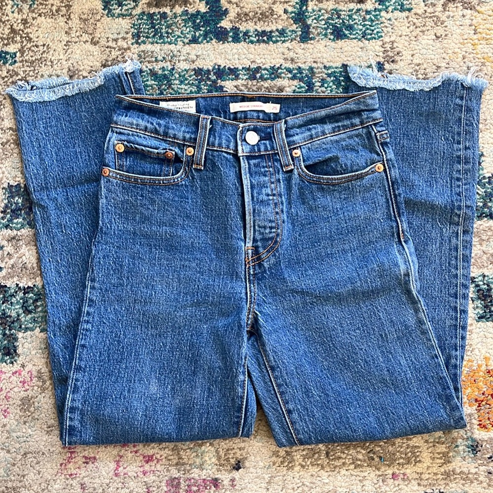 LEVIS wedgie straight